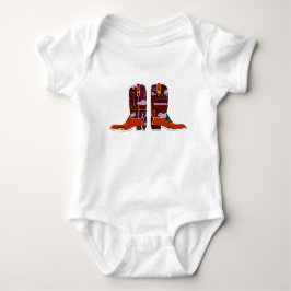 Stiefel Baby Strampler