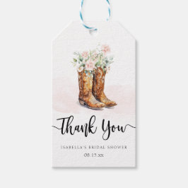 Stiefel & Brautparty Geschenkanhänger