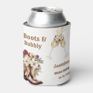 Stiefel & Bubbly Boho Western Brautparty Party Dosenkühler