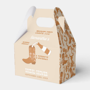 Stiefel Bubbly Rustikale Western-Country-Brautpart Geschenkschachtel
