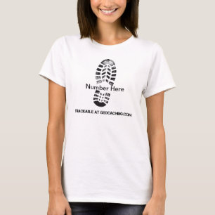 Stiefel-Druck aufspürbar T-Shirt