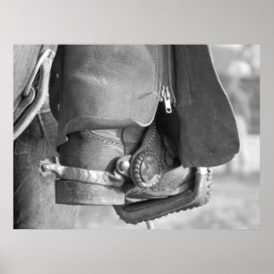 Stiefel-n-Sporne Poster