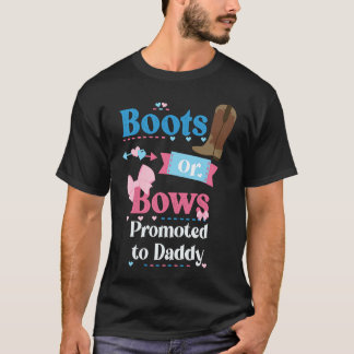 Stiefel oder Bogen, die bei der Aufdeckung von Dad T-Shirt