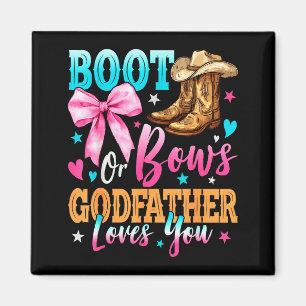 Stiefel oder Bögen Gottvater liebt dich Geschlecht Magnet