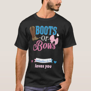 Stiefel oder Bogen werden zu Lieben, die Sie Gesch T-Shirt