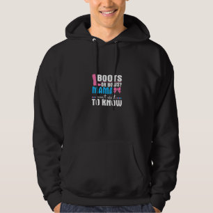 Stiefel oder Bows, die Mama nicht wissen kann Hoodie