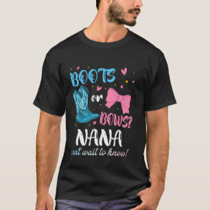 Stiefel oder Schleifen NANA Liebe dich Geschlecht T-Shirt