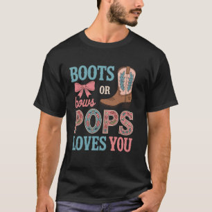 Stiefel oder Schleifen Pops liebt dich Geschlecht T-Shirt