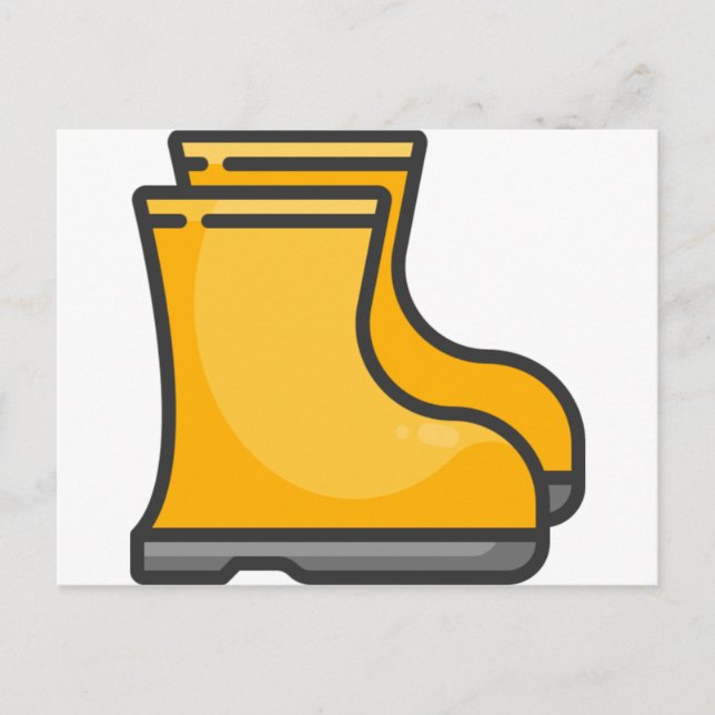 Stiefel Postkarte (Vorderseite)