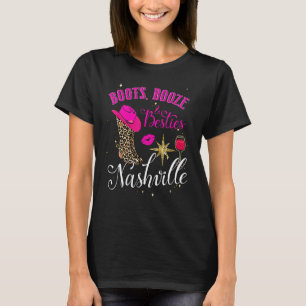 Stiefel, Schnaps und beste Freundinnen Nashville M T-Shirt