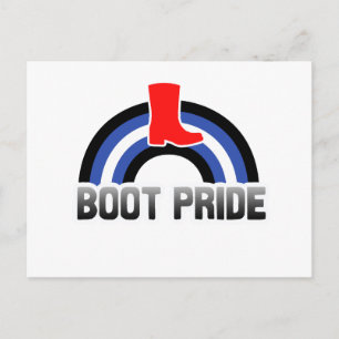 Stiefel Stolz Postkarte