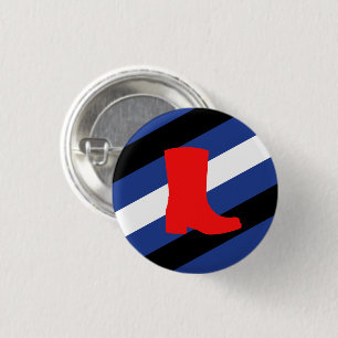 Stiefel-Stolzflagge Button