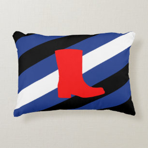 Stiefel-Stolzflagge Dekokissen