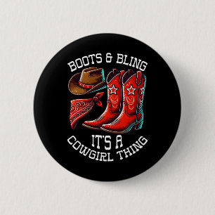 Stiefel und Bling Cowgirl Rodeo Reitsport Wes Button
