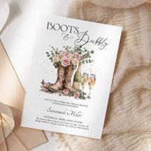 Stiefel und Sprudel Landhochzeit Brautparty