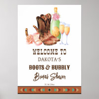 Stiefel und Western-Cowgirl-Brunch willkommen