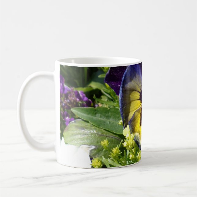 STIEFMIUTTERCHEN! KAFFEETASSE (Links)