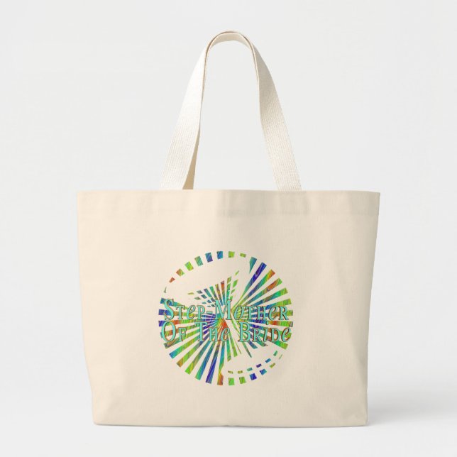 Stiefmutter der Braut-Taschen-Tasche Jumbo Stoffbeutel (Vorne)