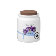 Stiefmütterchen in der Schubkarre Niedlich Kleinco