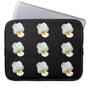 Stiefmütterchen-Laptop-Hülle Laptopschutzhülle