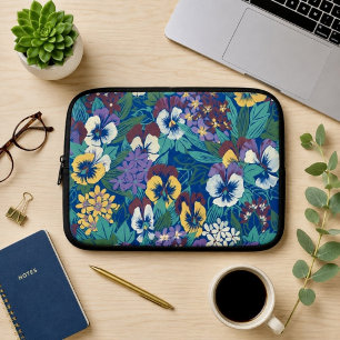 Stiefmütterchen Laptopschutzhülle