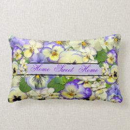 Stiefmütterchen Lendenkissen