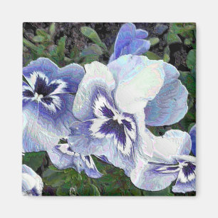 STIEFMÜTTERCHEN MAGNET