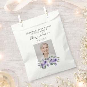 Stiefmütterchen-Samenpackungs-Gedenk-Beerdigungs-A Geschenktütchen
