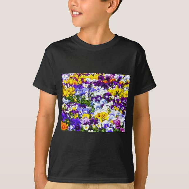 Stiefmütterchen T-Shirt (Vorderseite)
