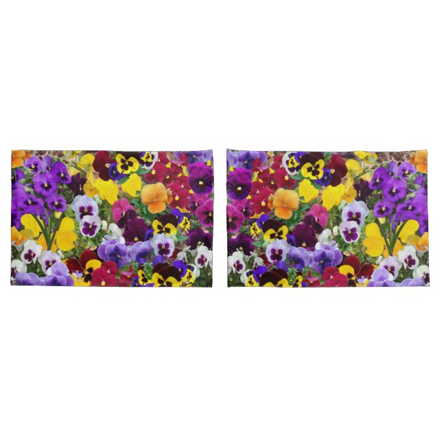 Stiefmütterchenkissenrechtssache 2017 Reversible Kissenbezug (Rückseite-Set)