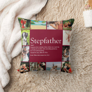 Stiefvater Definition 12 Foto Burgund Kissen