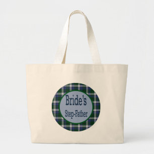 Stiefvater der Braut-Taschen-Tasche Jumbo Stoffbeutel