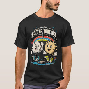 Stiehl den Glanz Raben-Schädel-Gothic-T-Shirt T-Shirt