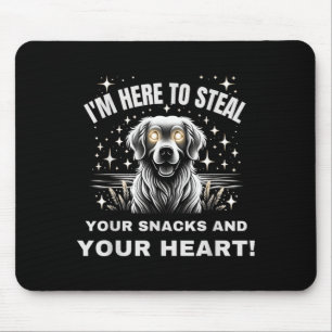 Stiehl Snack und Herz Trick-or-Treat Halloween-Hun Mousepad