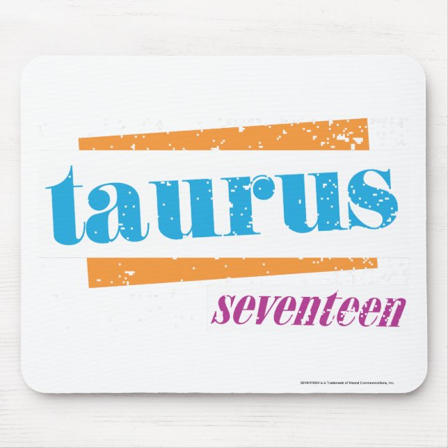 Stier-Aqua Mousepad (Vorne)