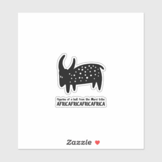 Stier Aufkleber