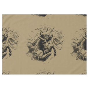 Stier Constellation Hevelius 1690 Gravur Tischdecke