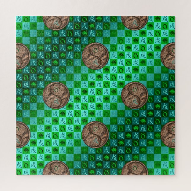 Stier & Erdhund (Vertikal)