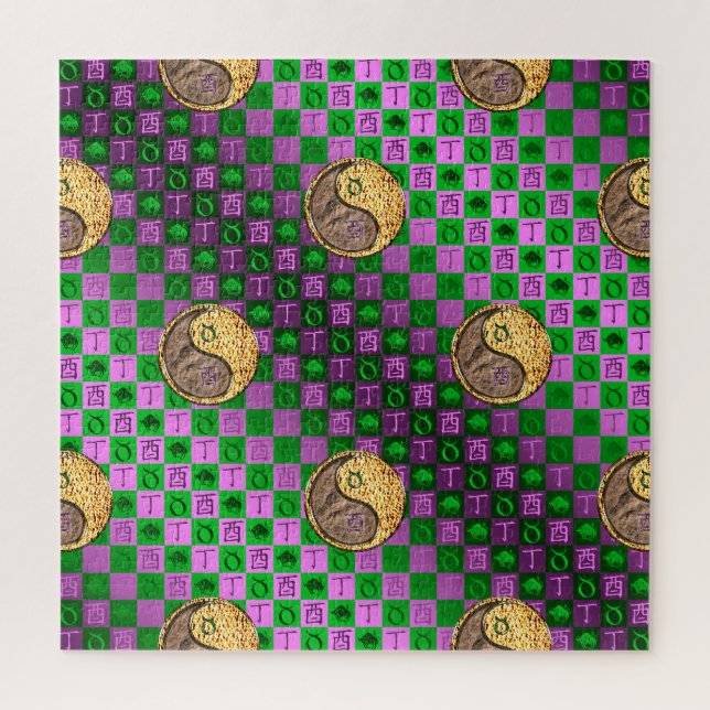 Stier & Feuer Hahn (Vertikal)