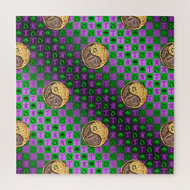 Stier & Feuer-Schwein (Vertikal)