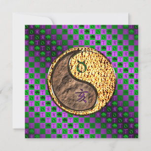 Stier & Feuer-Schwein Karte