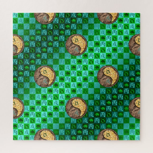 Stier & Feuerhund (Vertikal)