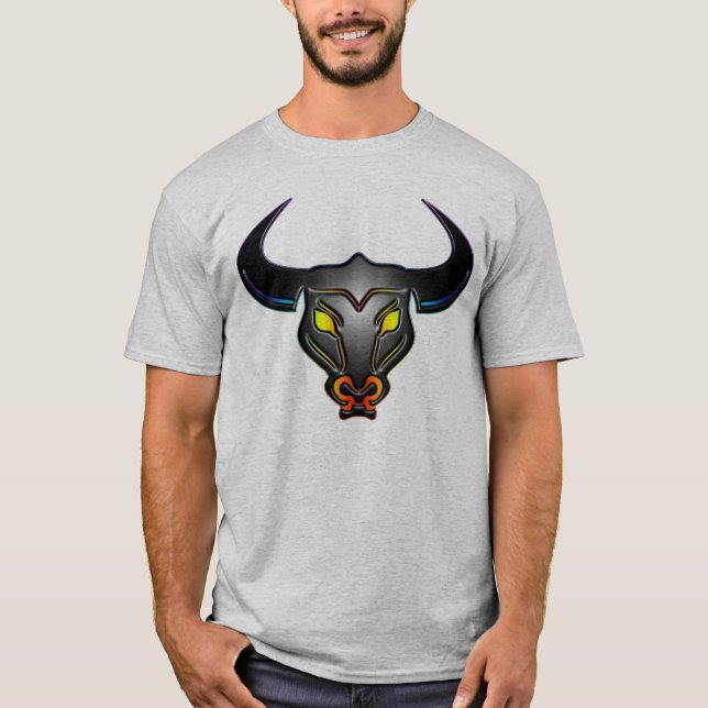 Stier-Gay Pridet-shirt T-Shirt (Vorderseite)