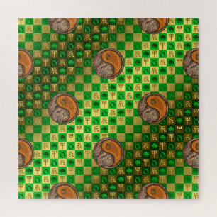 Stier & Holz-Drache