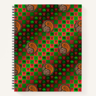 Stier & Holz Tiger Notizbuch