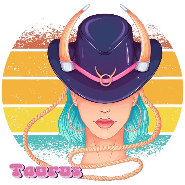 Stier Hoodie (Taurus (April 20 - May 20):
"Steadfast and Strong, Where You Belong!")