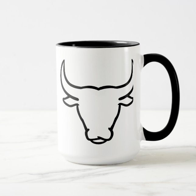 Stier-Hörner Tasse (Rechts)