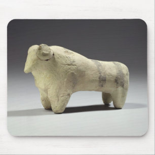 Stier in der Ubaid Art, c.4000-3500 BC (terracott Mousepad