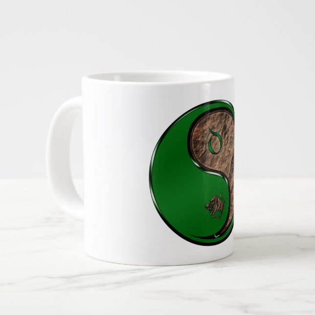 Stier Jumbo-Tasse (Vorderseite Links)