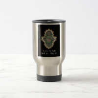 Stier Khamsa Reise-Tasse
